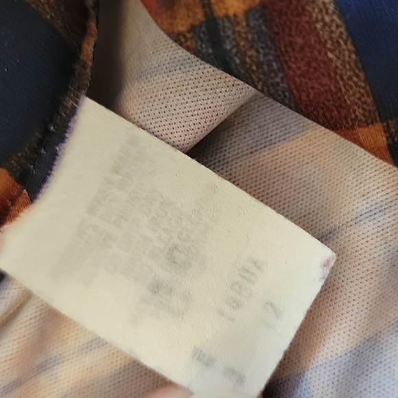 Vintage 1960's Donovan Galvani of Dallas Plaid Blouse size 12 - Picture 5 of 5